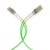 EFB Elektronik IPL-DR-LCULCU-5-0300 - 3 m - I-V(ZN) H - OM5 - LC dúplex - LC dúplex Cable de fibra óptica, Verde lima