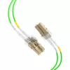 EFB Elektronik Cable de fibra óptica dúplex LC-LC 50/125µm OM5 LSZH Lime Green 2,0mm 7,5m