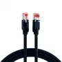 EFB-Elektronik Cable de conexión RJ45 Cat.6A S/FTP LSZH Draka UC900 TM21 Negro 40m