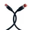EFB-Elektronik Cable de conexión RJ45 Cat.6A S/FTP LSZH Draka UC900 TM21 Negro 40m