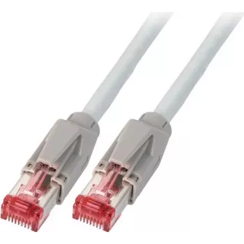 EFB Elektronik Cable de conexión RJ45 Cat.6A S/FTP LSZH Dätwyler 7702 TM21 Gris 50m