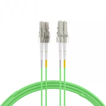 EFB Cable de conexión Dúplex LC-LC OM5 1,5m LSZH 2mm Verde lima