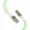 EFB Cable de conexión Dúplex LC-LC OM5 1,5m LSZH 2mm Verde lima