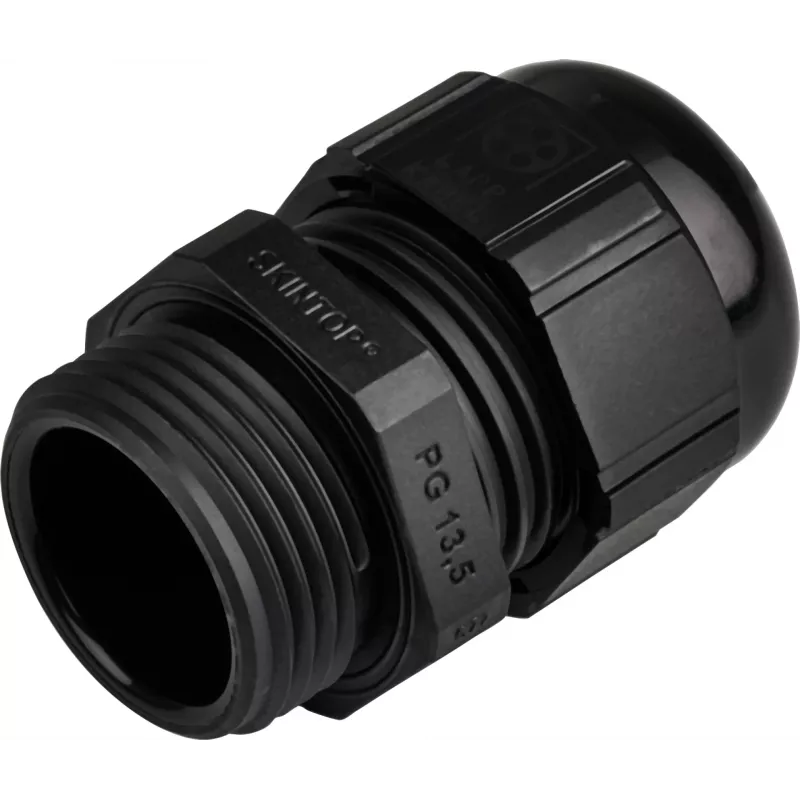 EFB Elektronik prensaestopas PG13.5 negro, plástico sin contratuerca