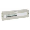 EFB-Elektronik 19 pulgadas 3U distribución de energía / caja para interruptores de protección, RAL 9005 negro intenso