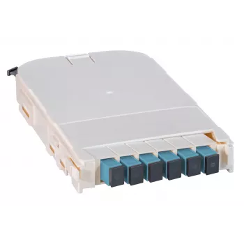 EFB Elektronik Inserto de módulo FTTH para FTTH-BGT, 6 puertos SC con acopladores cerámicos OM3