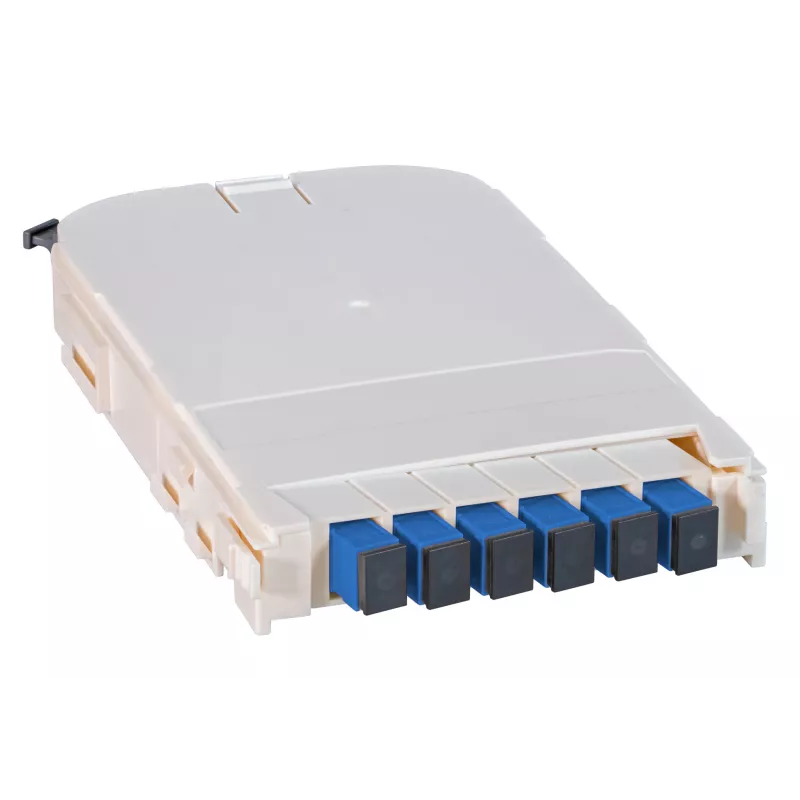 EFB Elektronik Inserto de módulo FTTH para FTTH-BGT, 6 puertos SC con acopladores cerámicos OM3