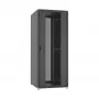 EFB Elektronik PRO Armario servidor 42HE 800x800mm puertas perforadas divididas RAL 9005 (PRO-4288TS.P2)