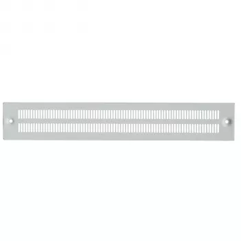 EFB Electronics PRO Tapa de zócalo perforada 1200 mm RAL 9005 para serie de armarios PRO-SOB12P