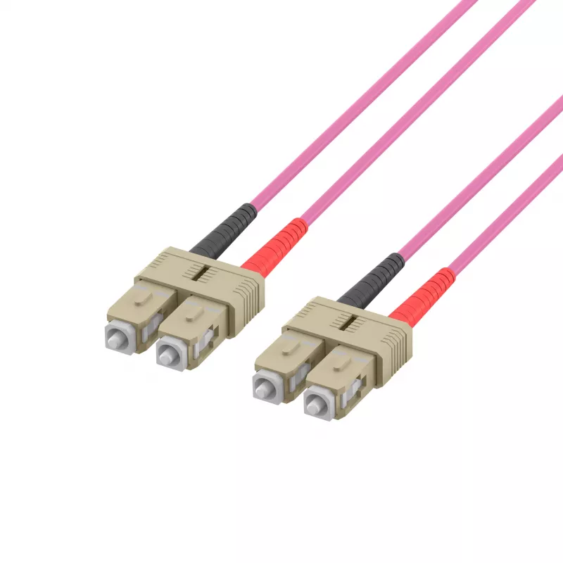 EFB Electronics O0318FT.30 - 30 m - I-V(ZN) HH - OM4 - SC - SC dúplex cable de conexión de fibra óptica
