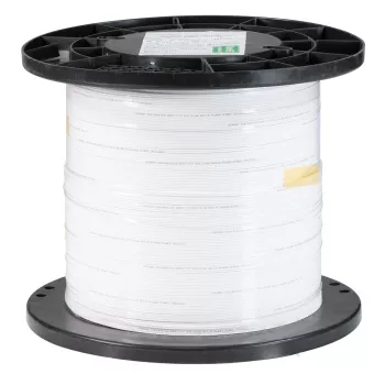EFB Elektronik MDIC LSZH 2x9/125 Blanco G.657A1 FTTH Monomodo 2,0 x 3,1 mm 750 m Caja