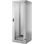 EFB Elektronik Set armario de red PRO 42HE 800x800mm RAL7035 con unidad de 2 ventiladores, cable de alimentación, zócalo