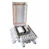 EFB Caja de distribución exterior FTTH IP65 para 96 fibras con casetes de empalme y almacenamiento de exceso de fibra (FTTH-BOX-OUT-6)
