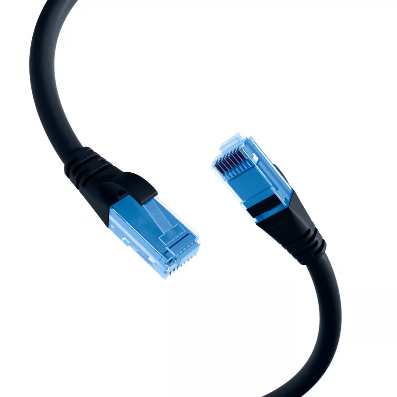 EFB K8109SW.1.5 Cable de parcheo U/UTP Cat.6A 1,5 m negro