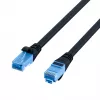 EFB K8109SW.1.5 Cable de parcheo U/UTP Cat.6A 1,5 m negro