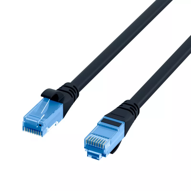 EFB K8109SW.1.5 Cable de parcheo U/UTP Cat.6A 1,5 m negro