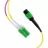 EFB Elektronik MTPF12LCAPC-2 - 2 m - OS2 - MTP - 12x LC Cable de fibra óptica breakout