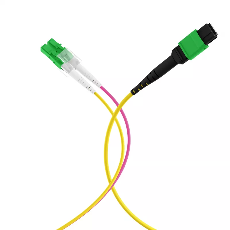 EFB Elektronik MTPF12LCAPC-5 - 5 m - OS2 - MTP - 12x LC Cable de fibra óptica breakout