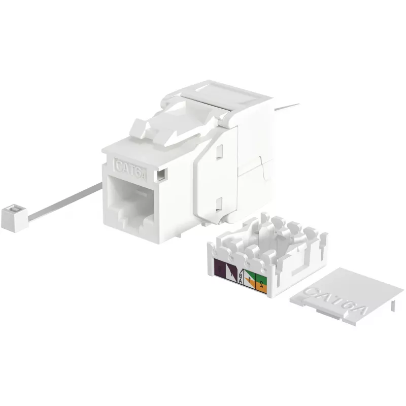 EFB Elektronik Keystone RJ45 UTP Cat.6A 500MHz certificado por componentes - red - vídeo/analógico