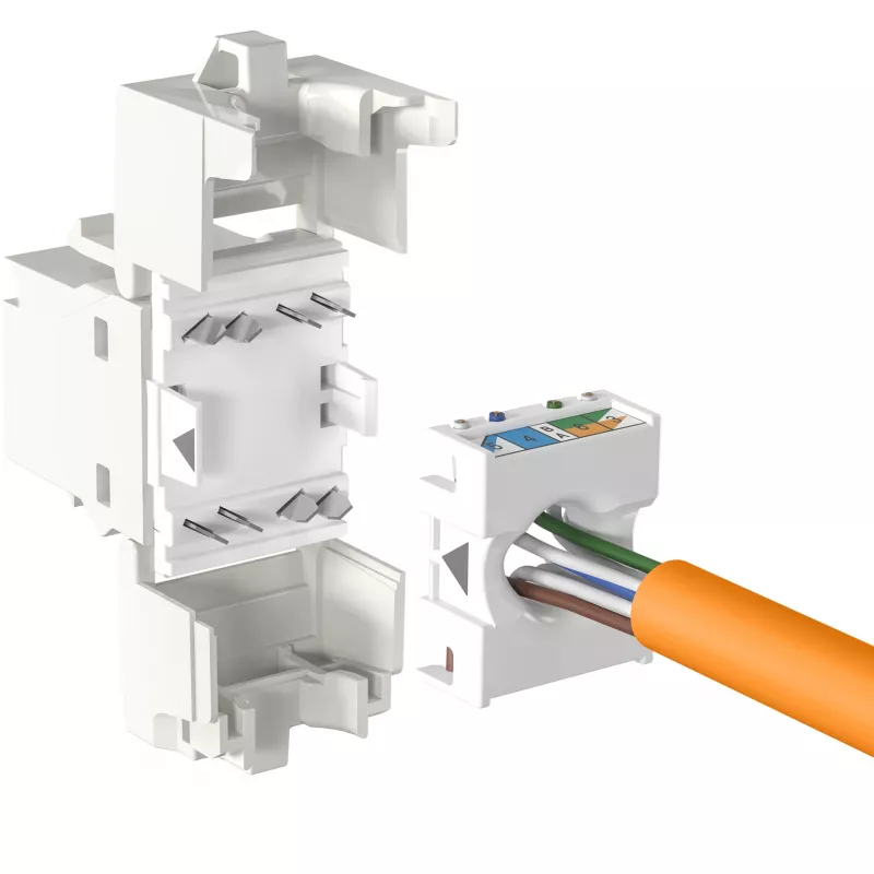EFB Elektronik Keystone RJ45 UTP Cat.6A 500MHz certificado por componentes - red - vídeo/analógico