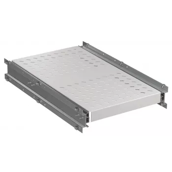 EFB Elektronik Bandeja extraíble heavy-duty, 6 x montaje lateral, 140 kg, RAL 9005 (691640ATS.02)