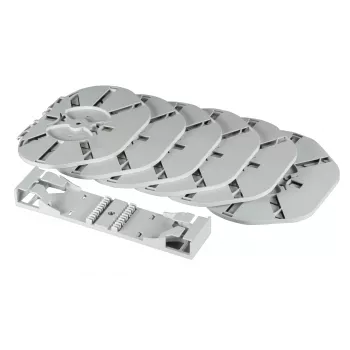EFB ANT Set de casetes de empalme 4 casetes (4x12) 6 mm de altura STHD2-4-12A
