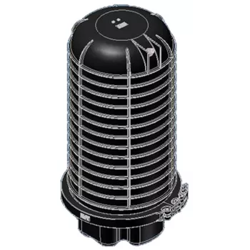 EFB Elektronik Manguito de domo flat 380 mm de altura 290 x 150 mm