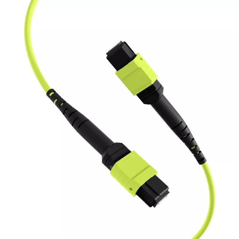 EFB Elektronik MTPF12MTPFOM5-7.5 cable de conexión de fibra óptica, 12 fibras, OM5, MTP a MTP, 7,5 m