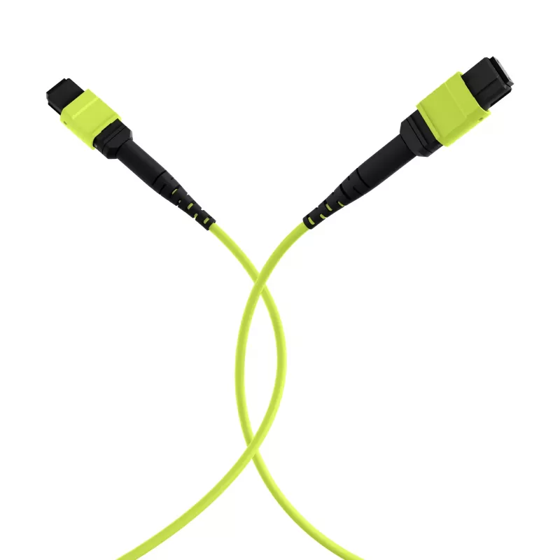 EFB Elektronik MTPF12MTPFOM5-7.5 cable de conexión de fibra óptica, 12 fibras, OM5, MTP a MTP, 7,5 m