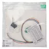 EFB Caset de empalme preensamblado con pigtails LC/APC OS2 codificados por colores - 0,8 m