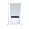 EFB Elektronik Set de placas base para armario ESV 800x1000 mm ajustable RAL7035