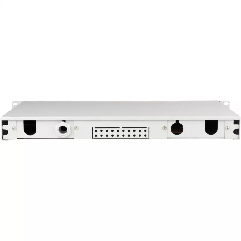 EFB Caja de empalme SC OS2 extraíble 24 pigtails 12 acopladores 1U rack