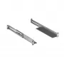 EFB Electronics Guías telescópicas para 1000 mm de profundidad, 100 kg, juego de 2 izquierda/derecha, galvanizadas (691652T.10)
