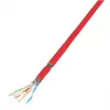 EFB Elektronik Cable de parcheo Cat.7 PiMF UC900MHz SS26 4P FRNC-B rojo 100 m - Red - Cable CAT 7/Conector RJ45