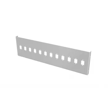 EFB Elektronik Placa adaptadora de fibra óptica 12 SC dúplex para mini caja de pared 53605.1V2 (53605.4V2)