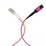 EFB ELEKTRONIK cable troncal MPO-PLUS(F)-LC OM4 8 fibras tipo B LSZH violeta erika 5m