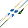 EFB ELEKTRONIK cable troncal MPO-PLUS/APC(F)-LC OS2 8 fibras Type B LSZH amarillo 3m