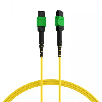 EFB ELEKTRONIK cable de parcheo MPO-PLUS/APC(F)-MPO-PLUS/APC(F) OS2 12 fibras Type B LSZH amarillo 10m