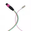 EFB ELEKTRONIK cable de distribución MPO-PLUS(M)-LC OM4 12 fibras tipo B LSZH violeta erika 0,4 m