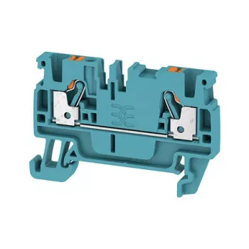 Weidmüller A2C 2.5 BL borne de paso Klippon Connect serie A azul