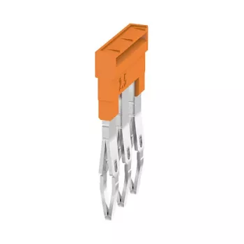 Weidmüller ZQV 2.5N 3 puente transversal, serie A, 2,5 mm², 3 polos, naranja