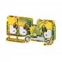Weidmüller serie A universal A3C 10 borne de carril para conductor de protección, conexión por tornillo, 10 mm², verde/amarillo