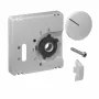ALRE set de embellecedores para termostato ambiente JZ-037.100, blanco puro (RAL 9010)