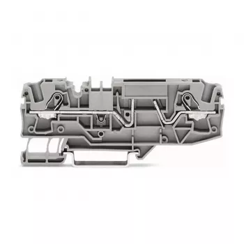 WAGO borne de carril con fusible 2 conductores gris 2006-1681