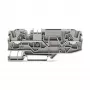 WAGO borne de carril con fusible 2 conductores gris 2006-1681