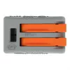 WAGO 222-412 borne de conexión de 2 conductores, gris/transparente, 32A, 400V