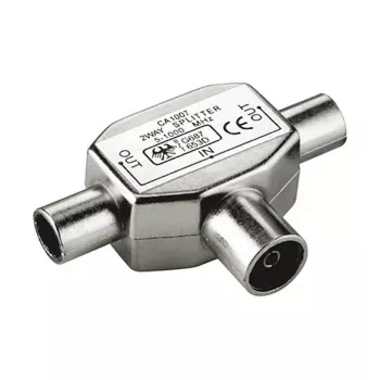 VALUE Secomp adaptador en T coaxial VALUE - divisor de antena