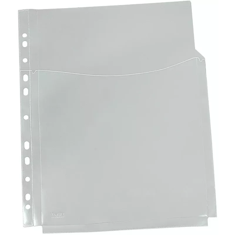 Eichner 10 fundas para documentos A4 transparentes lisas
