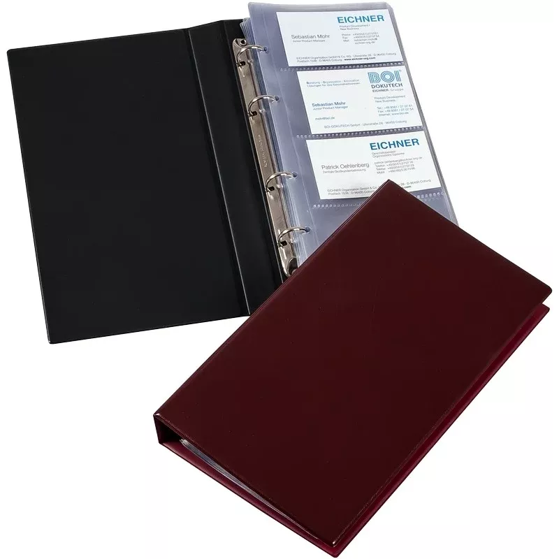 Eichner tarjetero Business Card Holder Slim azul, 1 ud.