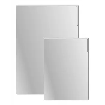 Eichner 10 fundas de documentos autoadhesivas transparentes A4